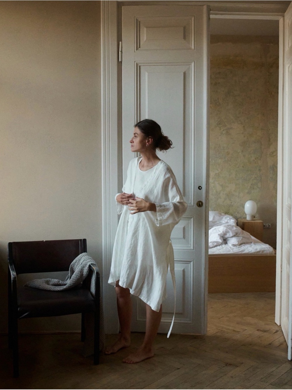 Short Robe - LinenFox - Picture 4 of 5